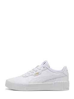 Puma White Kids Youth Carina 3.0 Sneakers