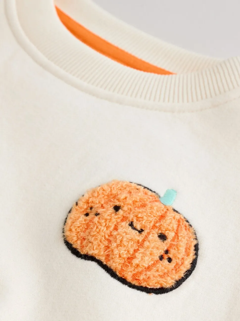Pumpkin Print Baby Halloween Sweat Top and Joggers Set (0mths-3yrs)