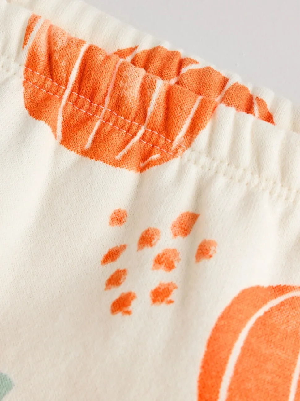 Pumpkin Print Baby Halloween Sweat Top and Joggers Set (0mths-3yrs)