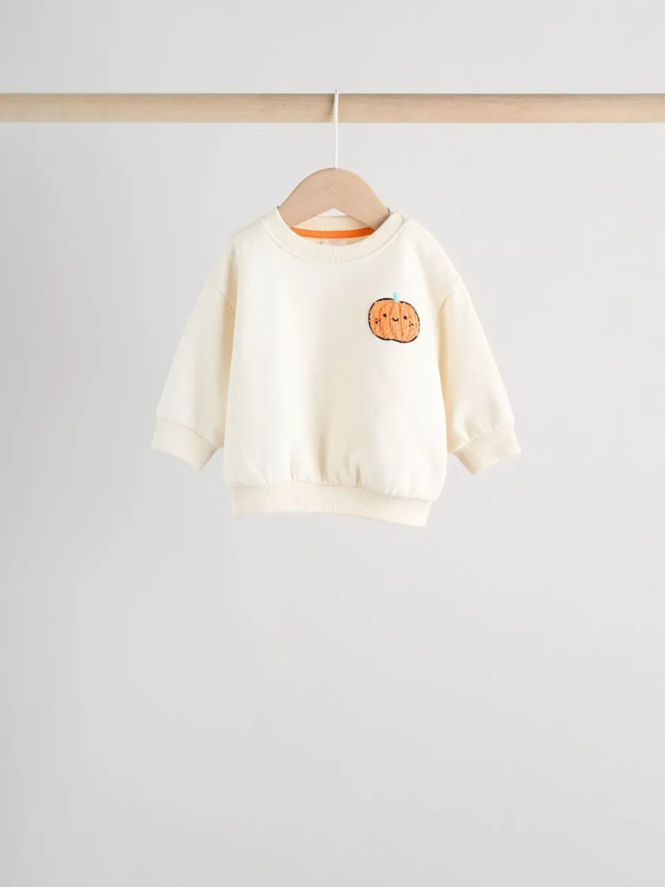 Pumpkin Print Baby Halloween Sweat Top and Joggers Set (0mths-3yrs)