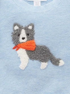 Purebaby Blue On The Farm Jumper
