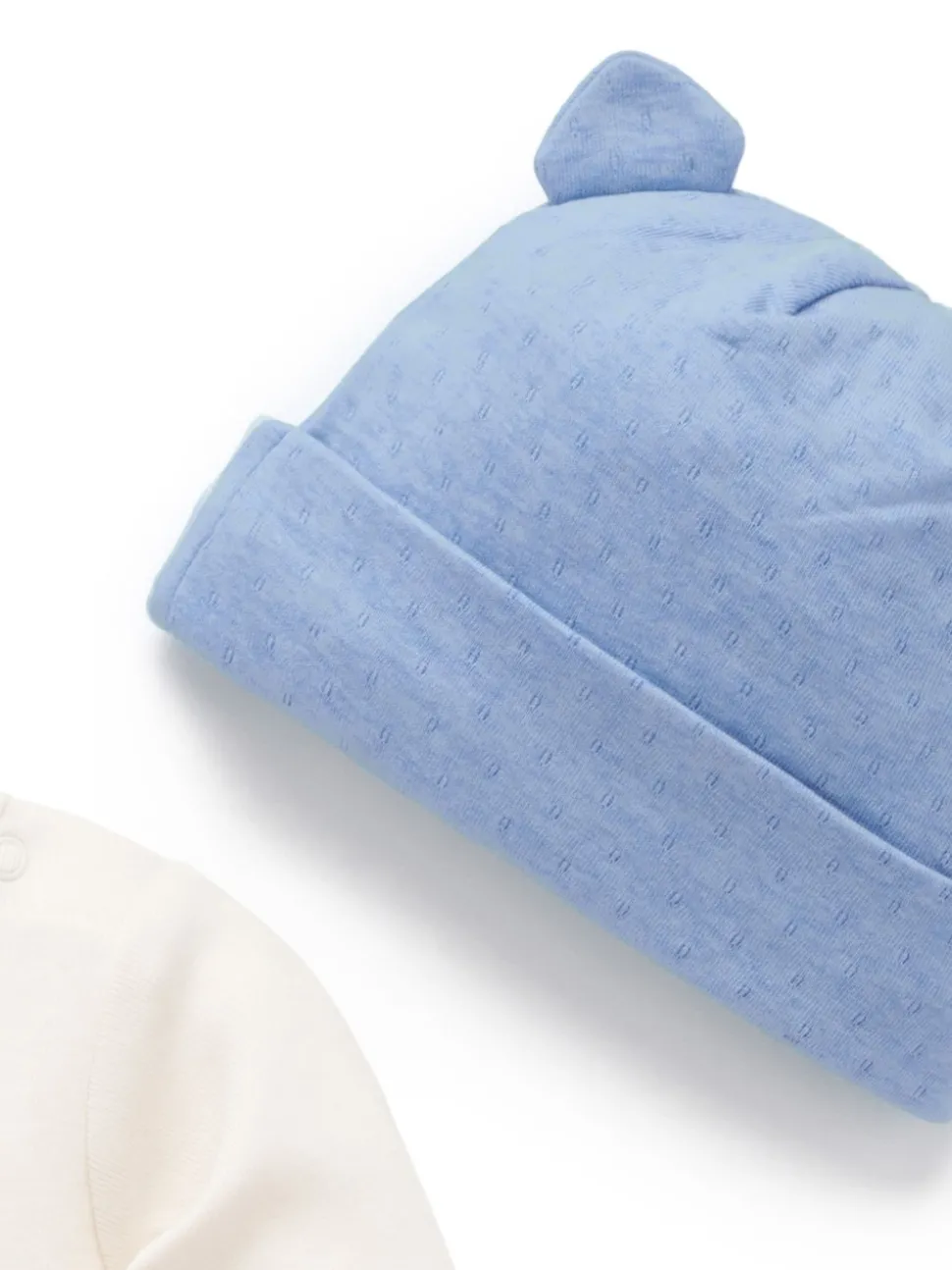 Purebaby Blue 3 Piece Gift Set