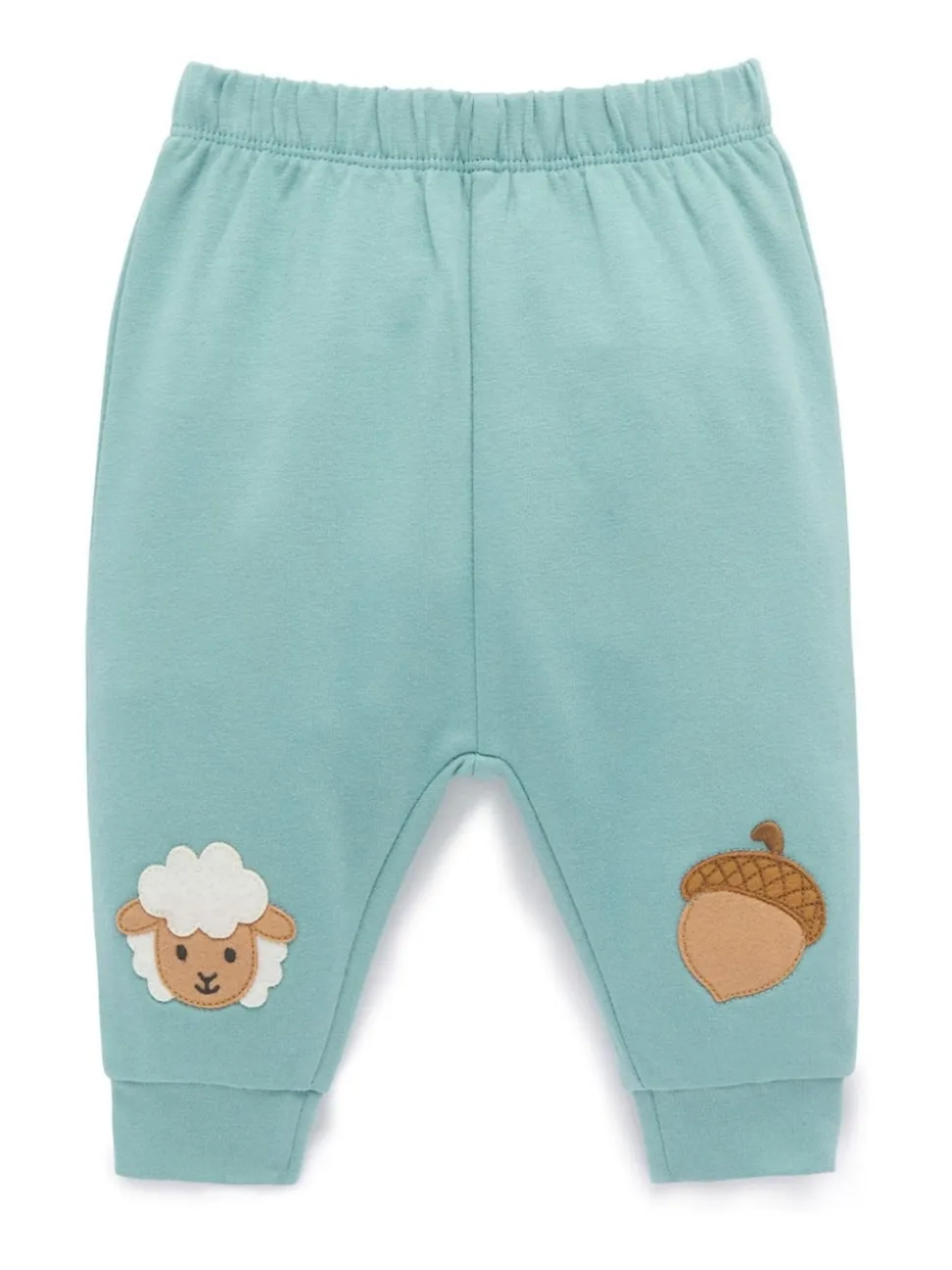 Purebaby Green Thick Leggings