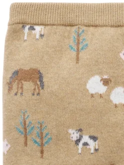 Purebaby Natural On The Farm Leggings