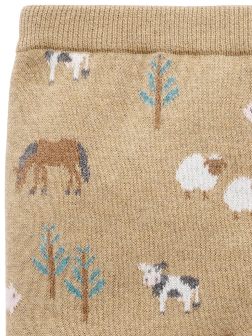 Purebaby Natural On The Farm Leggings