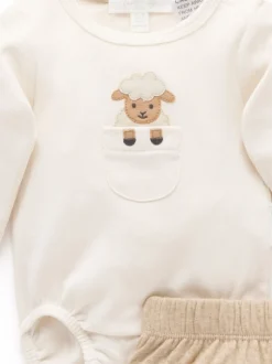 Purebaby Natural 3 Piece Gift Set