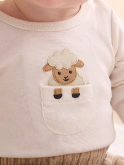 Purebaby Natural 3 Piece Gift Set