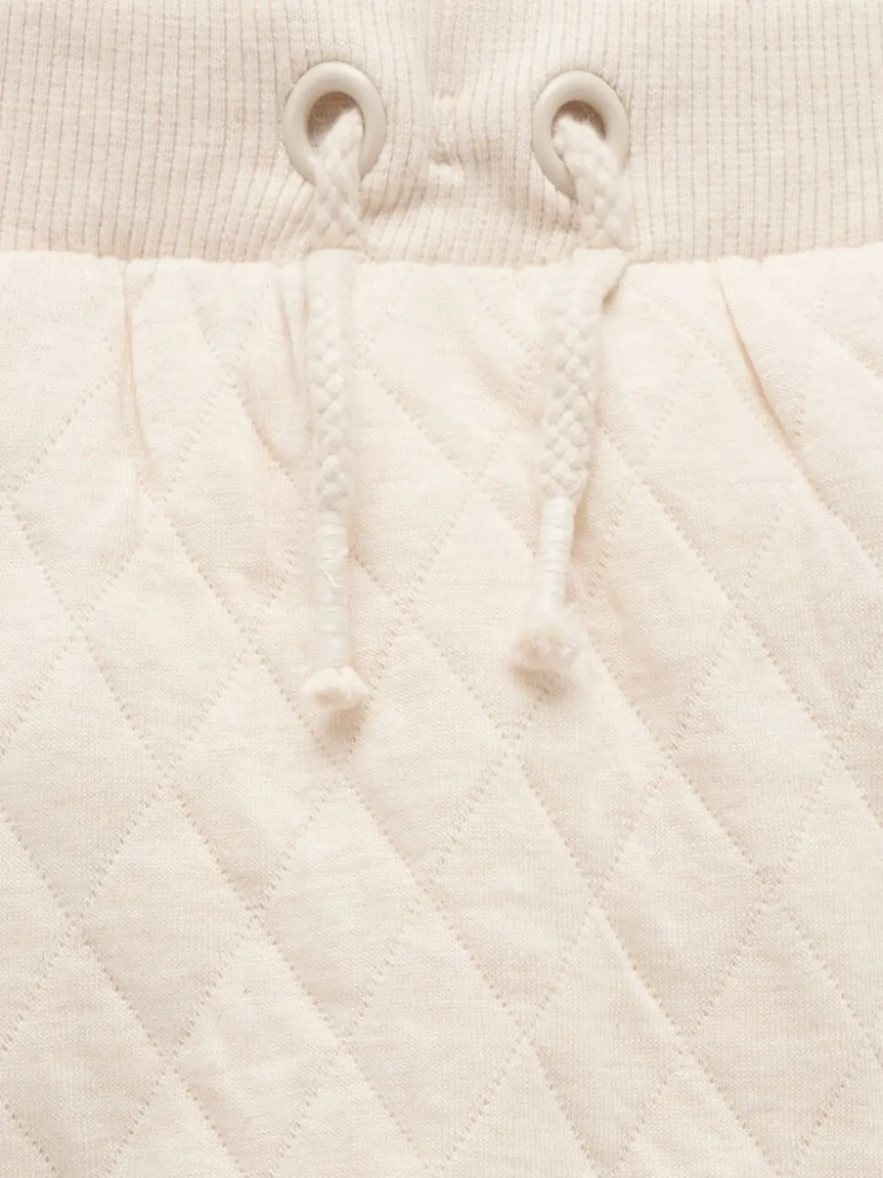 Purebaby Natural Quilted Track Trousers
