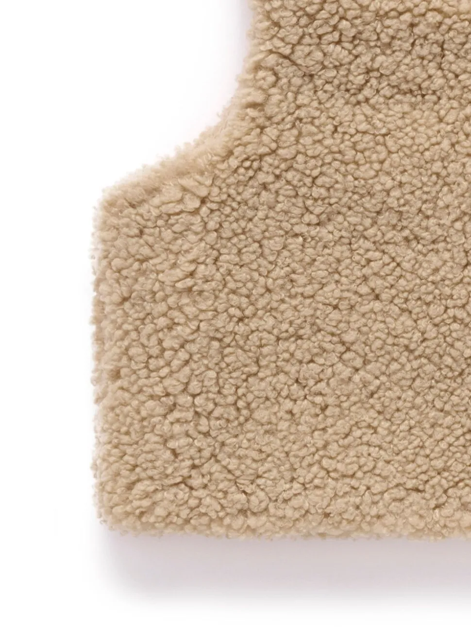 Purebaby Natural Shearling Reversible Vest