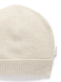 Purebaby Natural Textured Beanie