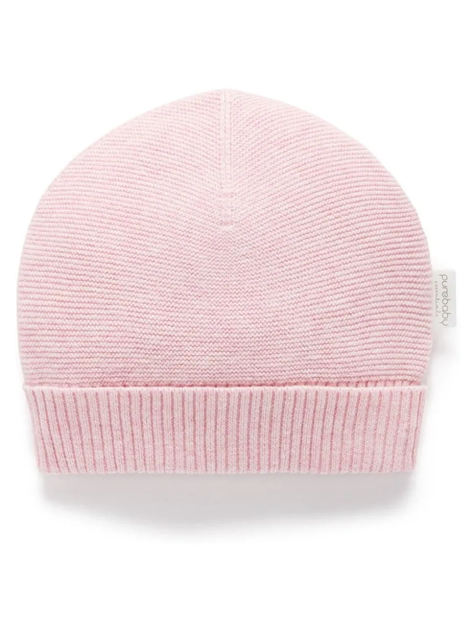 Purebaby Pink Textured Beanie