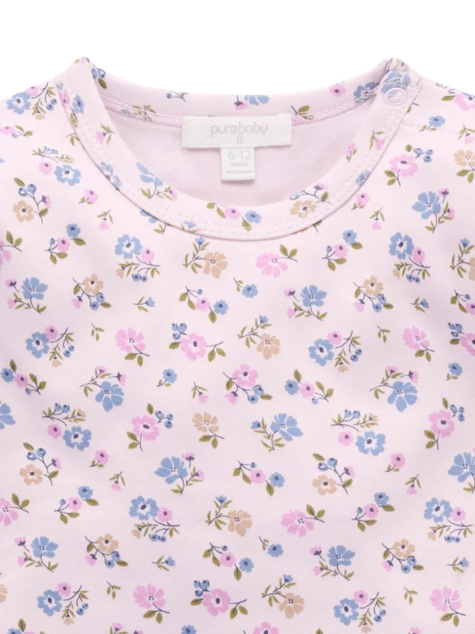 Purebaby Pink Thick Layering Top