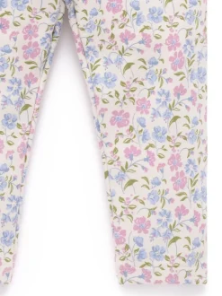 Purebaby Pink Thick Leggings with Pockets