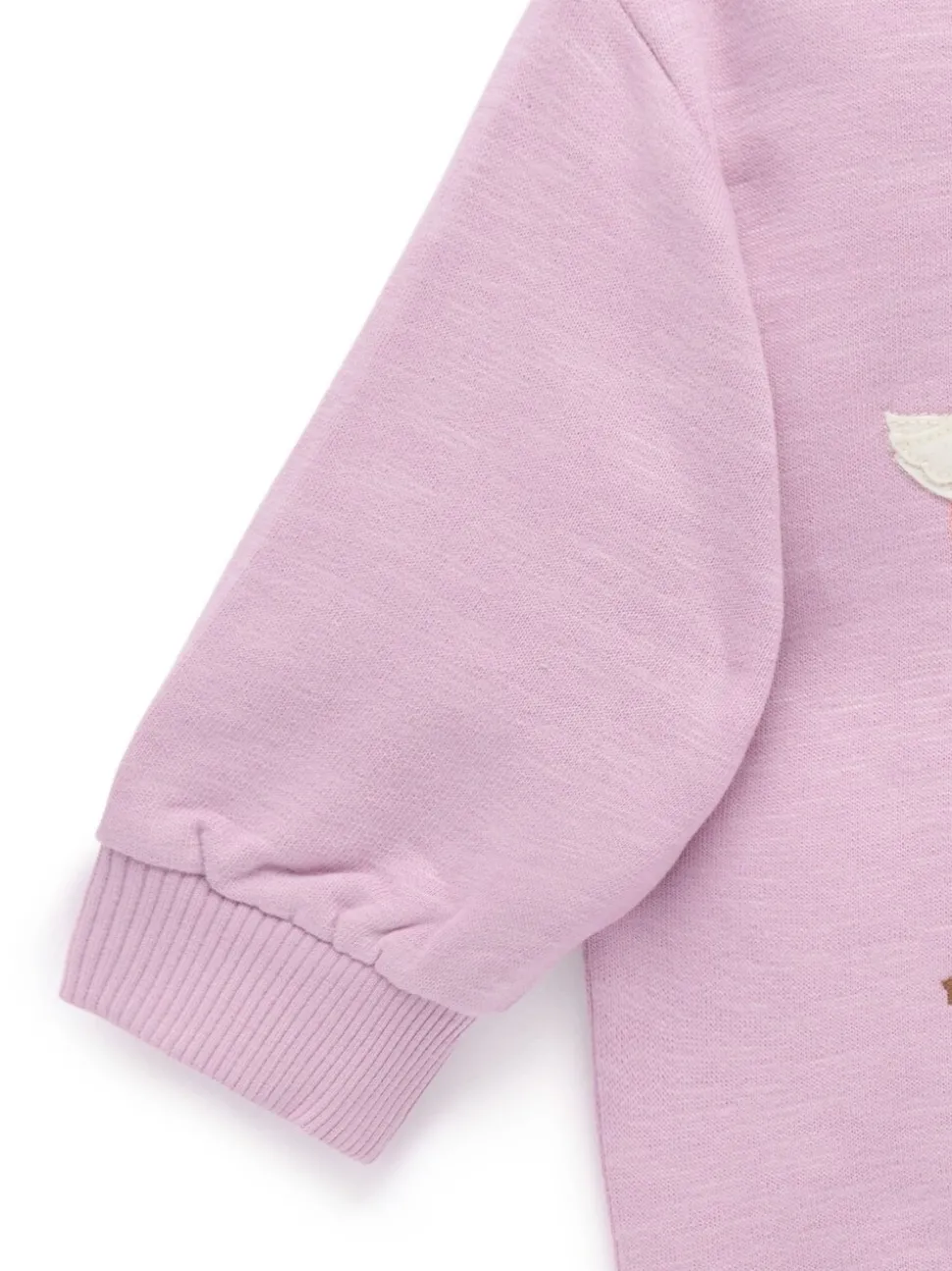 Purebaby Purple Embroidered Windcheater