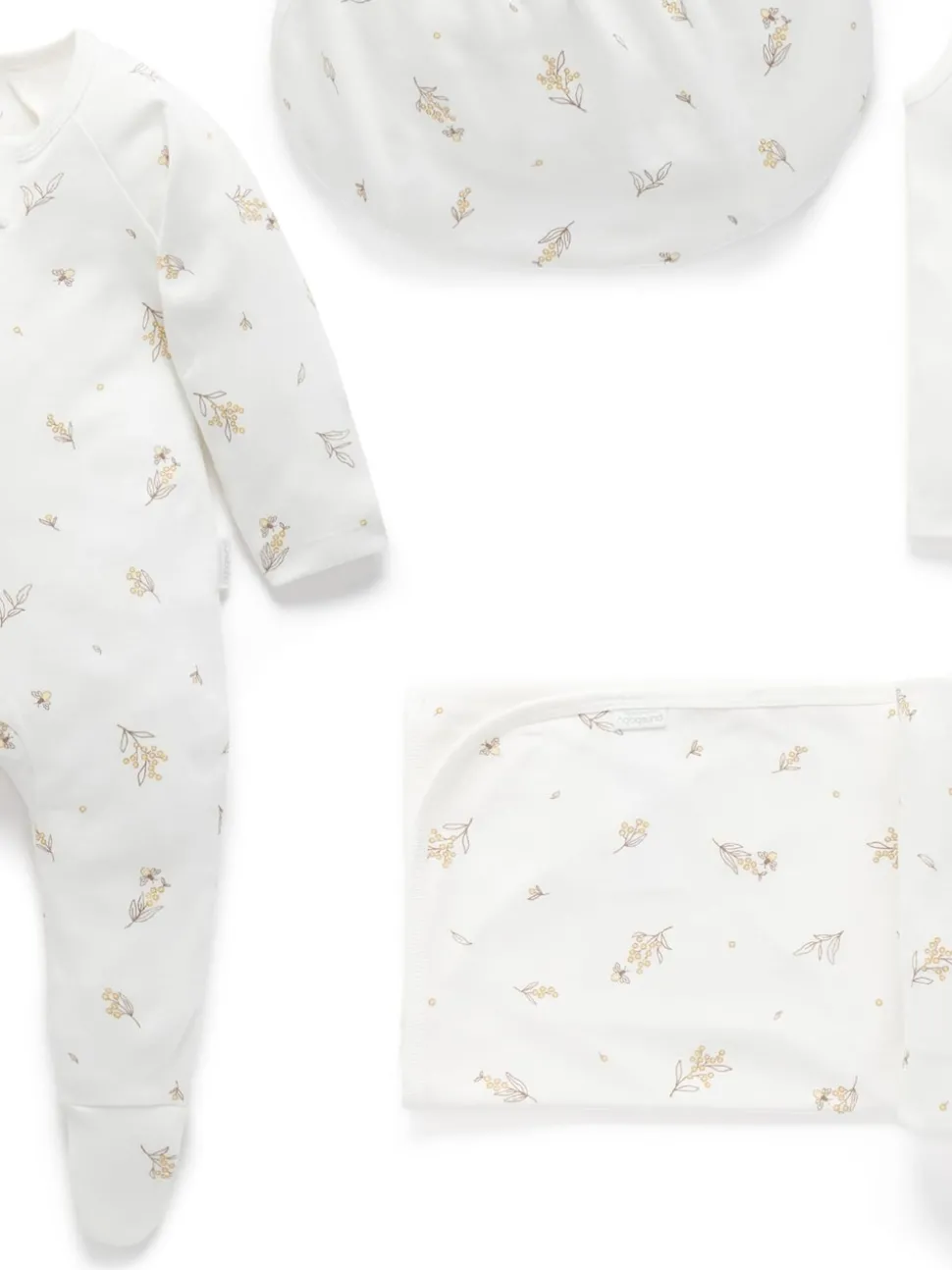 Purebaby White Newborn Essential Hospital Pack