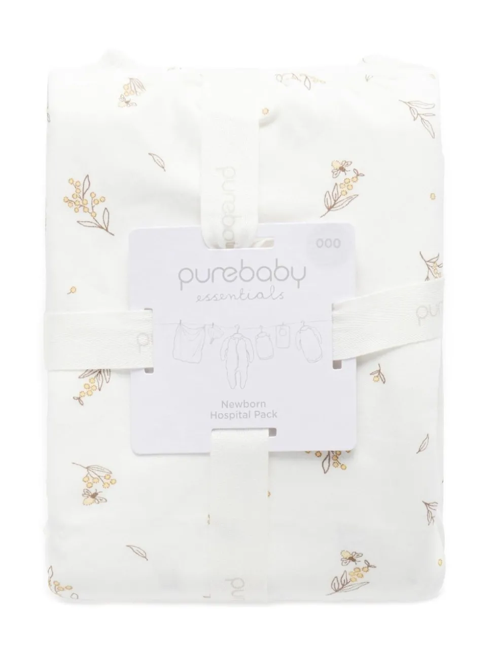 Purebaby White Newborn Essential Hospital Pack