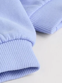 Purple/ Pink/ Blue Baby Sweatshirt & Joggers 6 Piece Set (0mths-2yrs)