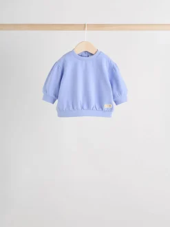 Purple/ Pink/ Blue Baby Sweatshirt & Joggers 6 Piece Set (0mths-2yrs)