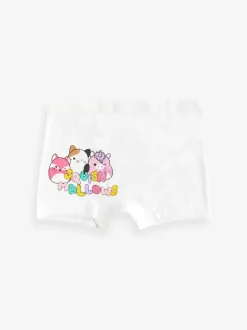 Purple/Green Squishmallow Short Briefs 5 Pack (5-14yrs)