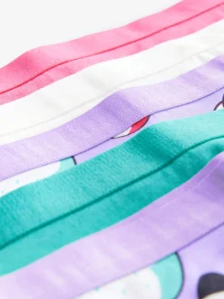 Purple/Green Squishmallow Short Briefs 5 Pack (5-14yrs)