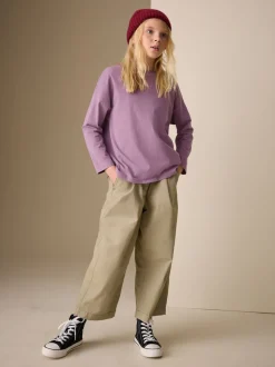 Purple Long Sleeve Top (3-16yrs)