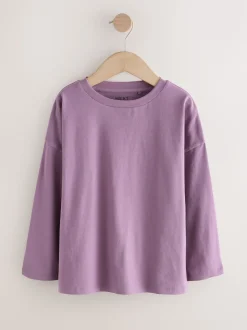 Purple Long Sleeve Top (3-16yrs)