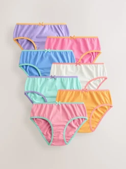 Purple/Orange Briefs 7 Pack (1.5-16yrs)