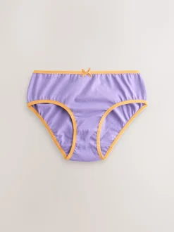 Purple/Orange Briefs 7 Pack (1.5-16yrs)