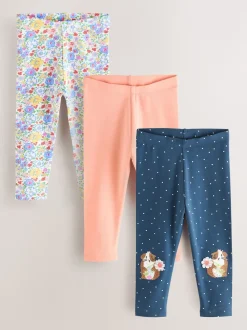 Purple/Pink Leggings 3 Pack (3mths-7yrs)