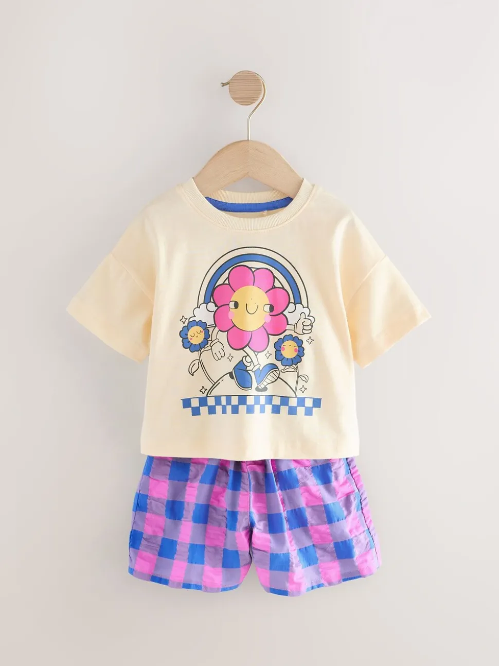 Purple T-Shirt and Short Set (3mths-7yrs)