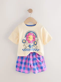 Purple T-Shirt and Short Set (3mths-7yrs)