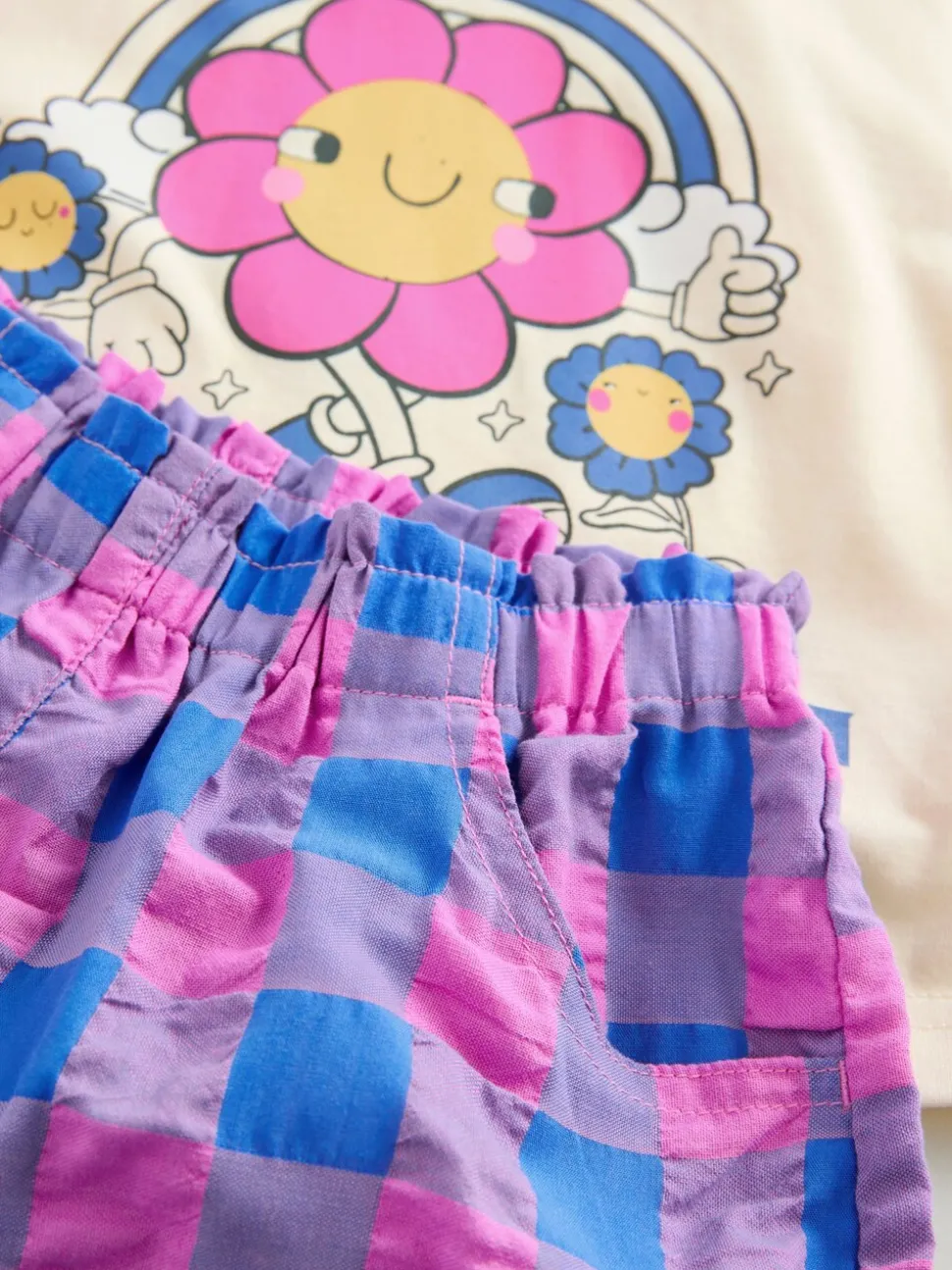 Purple T-Shirt and Short Set (3mths-7yrs)