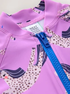 Purple Unicorn Sunsafe Swimsuit (3mths-10yrs)