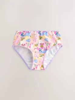 Purple/White Briefs 7 Pack (1.5-12yrs)