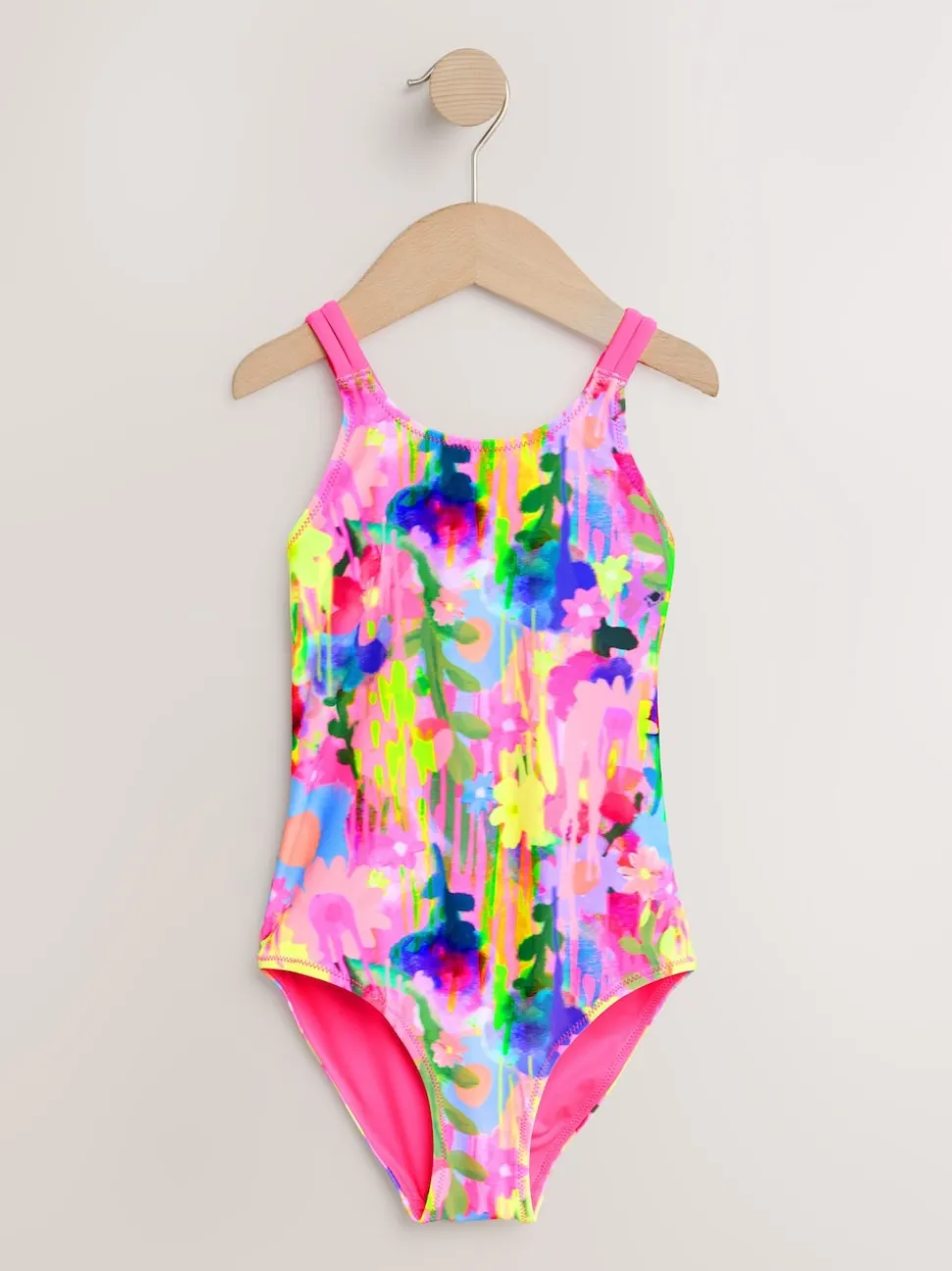 Rainbow Double Strap Swimsuit (3-16yrs)