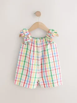 Rainbow Pull-On Playsuit (3mths-7yrs)