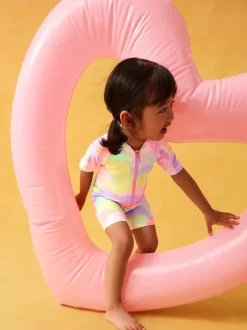 Rainbow Wave Sunsafe Swimsuit (3mths-10yrs)
