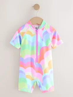 Rainbow Wave Sunsafe Swimsuit (3mths-10yrs)