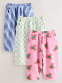Rainbow Barrel Trousers 3 Pack (3mths-7yrs)