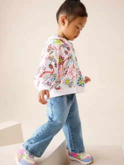 Rainbow Doodle Graffiti Hoodie (3mths-7yrs)