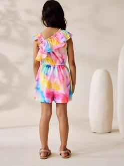Rainbow Frill Shoulder Playsuit (3-16yrs)
