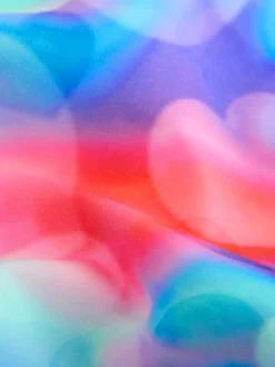 Rainbow Heart Printed Beach Shorts (3-16yrs)