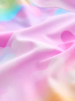 Rainbow Ombre Hearts Sunsafe Swimsuit (3mths-10yrs)
