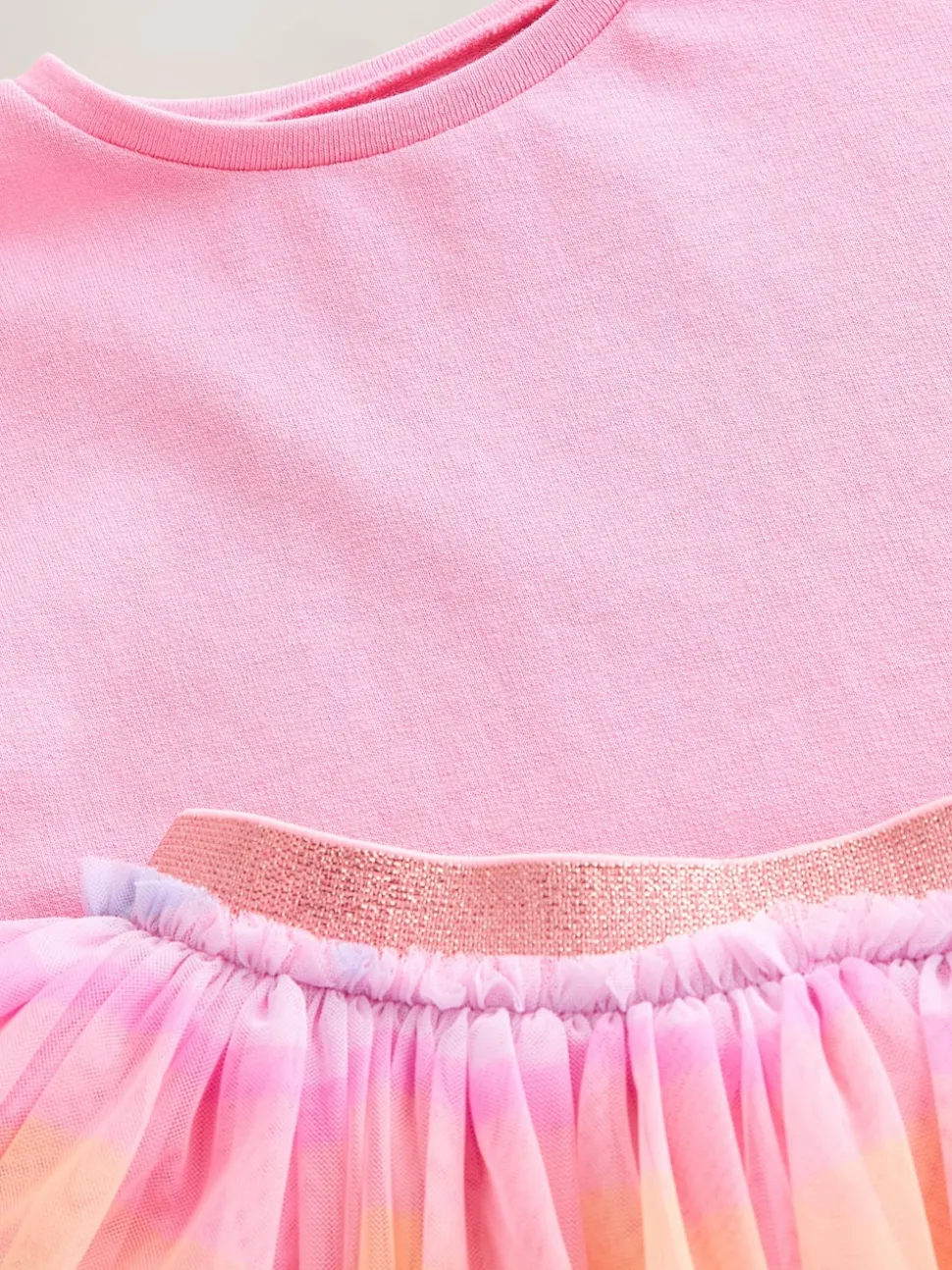 Rainbow/Pink Top and Tutu Skirt Set (3mths-7yrs)