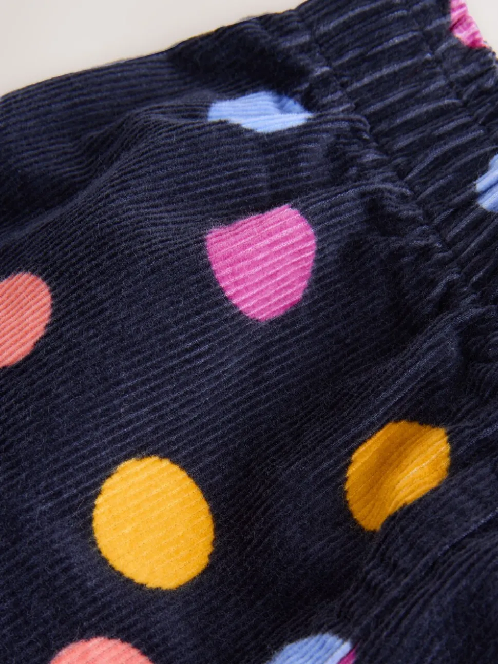 Rainbow Polka Dot Corduroy Shorts and Tights Set (3mths-7yrs)