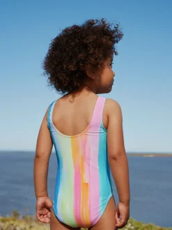 Rainbow Stripe Swimsuit (3mths-10yrs)