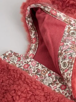 Red Ditsy Baby Fleece Tops and Leggings Set 2 Piece (0mths-2yrs)