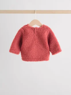 Red Ditsy Baby Fleece Tops and Leggings Set 2 Piece (0mths-2yrs)