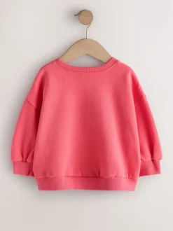 Red Dog Crew Neck Sweatshirt (3mths-7yrs)