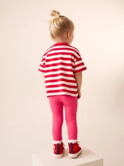 Red Heart Embellished Leggings (3mths-7yrs)